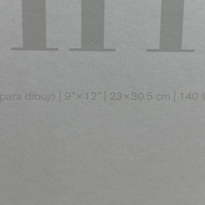 FABRIANO White White Drawing Pad 9"x12" 20 Sheets GSM: 300 65600287