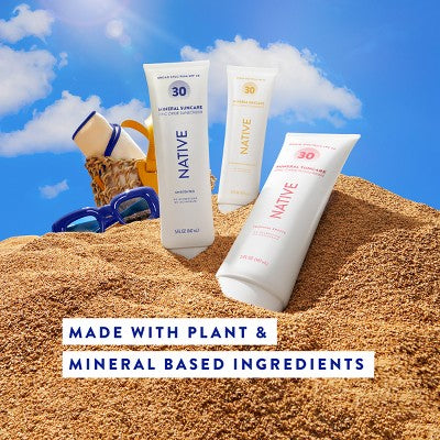 Native Mineral Sunscreen Coconut & Pineapple SPF 30 5 fl oz - Imperfect Container