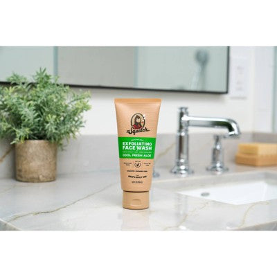 DR. SQUATCH Men's Natural Face Wash Cool Fresh Aloe 4oz - New