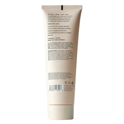 Versed Buff It Out AHA Unscented Exfoliating Body Scrub 8 fl oz - Imperfect Container