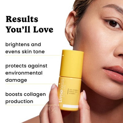 Timeless Skin Care Vitamin C and E Ferulic Acid Serum 1 fl oz - Imperfect Box