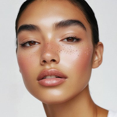 Fazit Rose Gold Glitter Freckle Makeup Patches - New