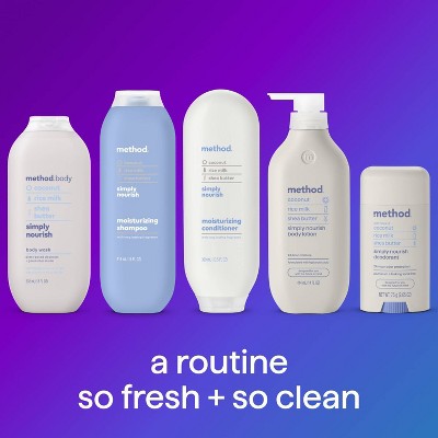 Method Simply Nourish Moisturizing Conditioner 13.5 fl oz - imperfect Container