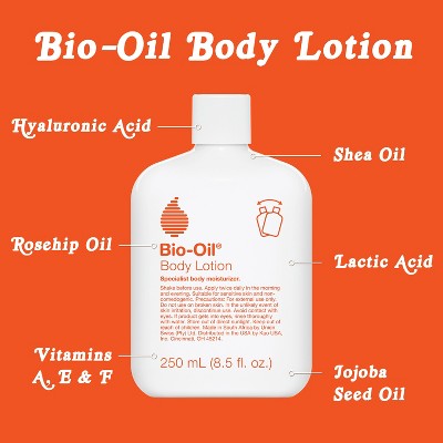 Bio-Oil Hydrating Hand and Body Lotion Unscented 8.5 fl oz - New