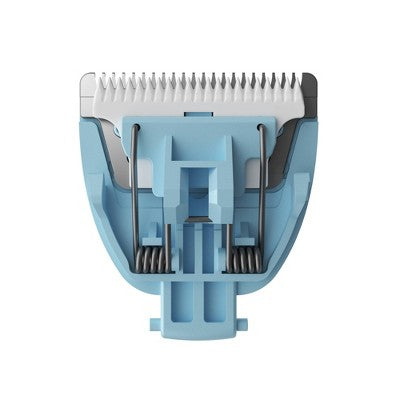 Meridian Slimmer Trimmer Precision Pubic & Body Hair Trimmer Ceramic Blade, Single Replacement Blade Sky Blue - New