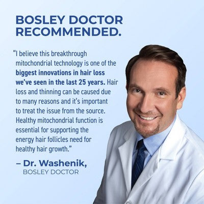 BosleyMD Revive + Densifying Hair Regrowth Serum for Men 1 fl oz - Imperfect Box