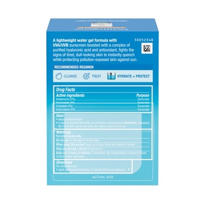 Neutrogena Hydro Boost City Shield Water Face Gel SPF 25 1.7oz - Missing Box