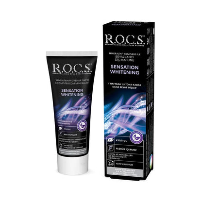 R.O.C.S. Sensation Whitening Toothpaste - Extra Whitening | 60 ml