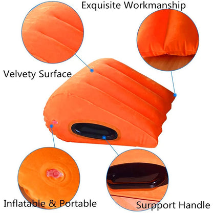 Inflatable Wedge Pillow – Adjustable Support Cushion