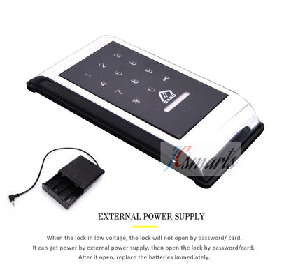 Intelligent Keypad RFID Electronic Cabinet Locker Sauna Lock for Home Gym School Spa Cabinet Door