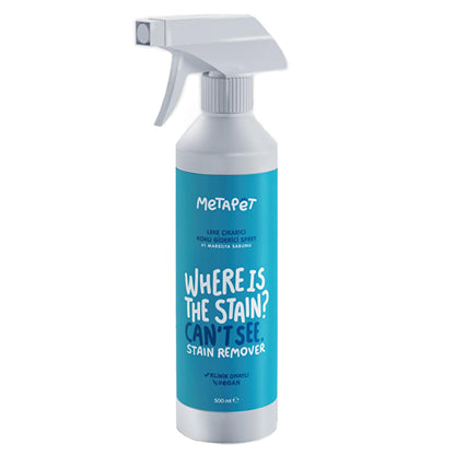 Metapet Pet Stain and Odor Remover Spray - Effective, Non-Toxic, and Safe for Pets and Kids