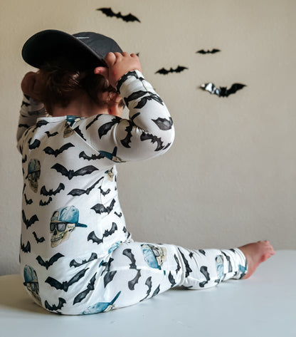 Spooky Bro Bamboo Zippy Pajamas