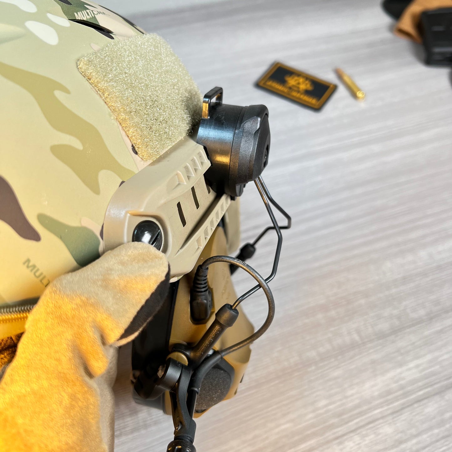 Peltor P3ADG47-F SV/2 - Mounting for ComTac VII & VIII - Left & Right Side Attachments