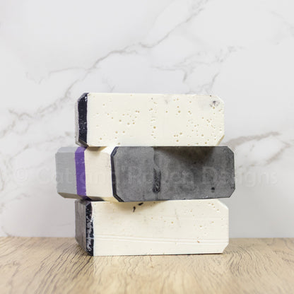 Demi-Deity (demisexual pride flag) soap