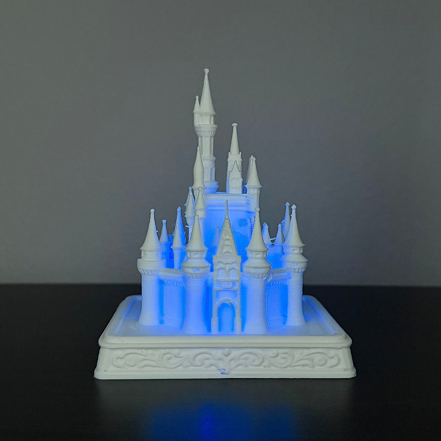 Princess Castle Nightlight – PLA 3D Printed Lamp