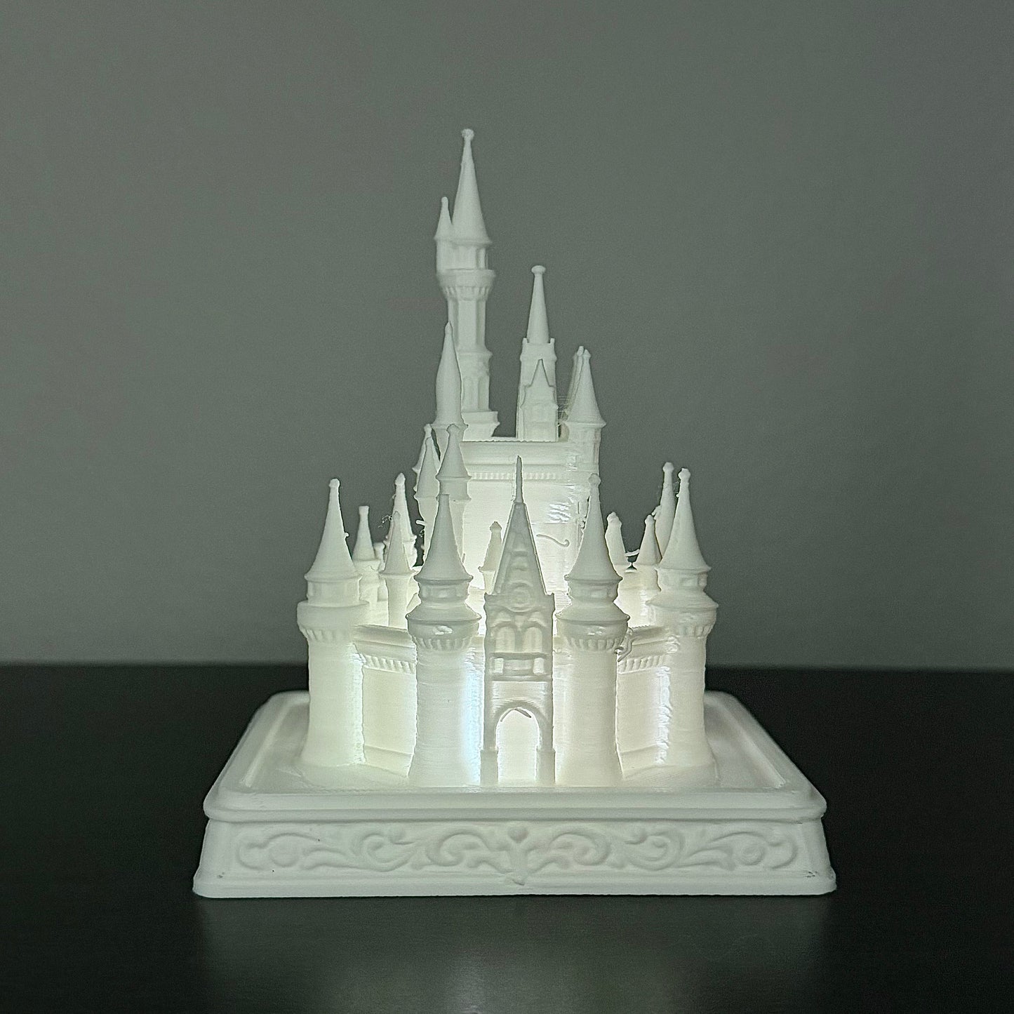 Princess Castle Nightlight – PLA 3D Printed Lamp