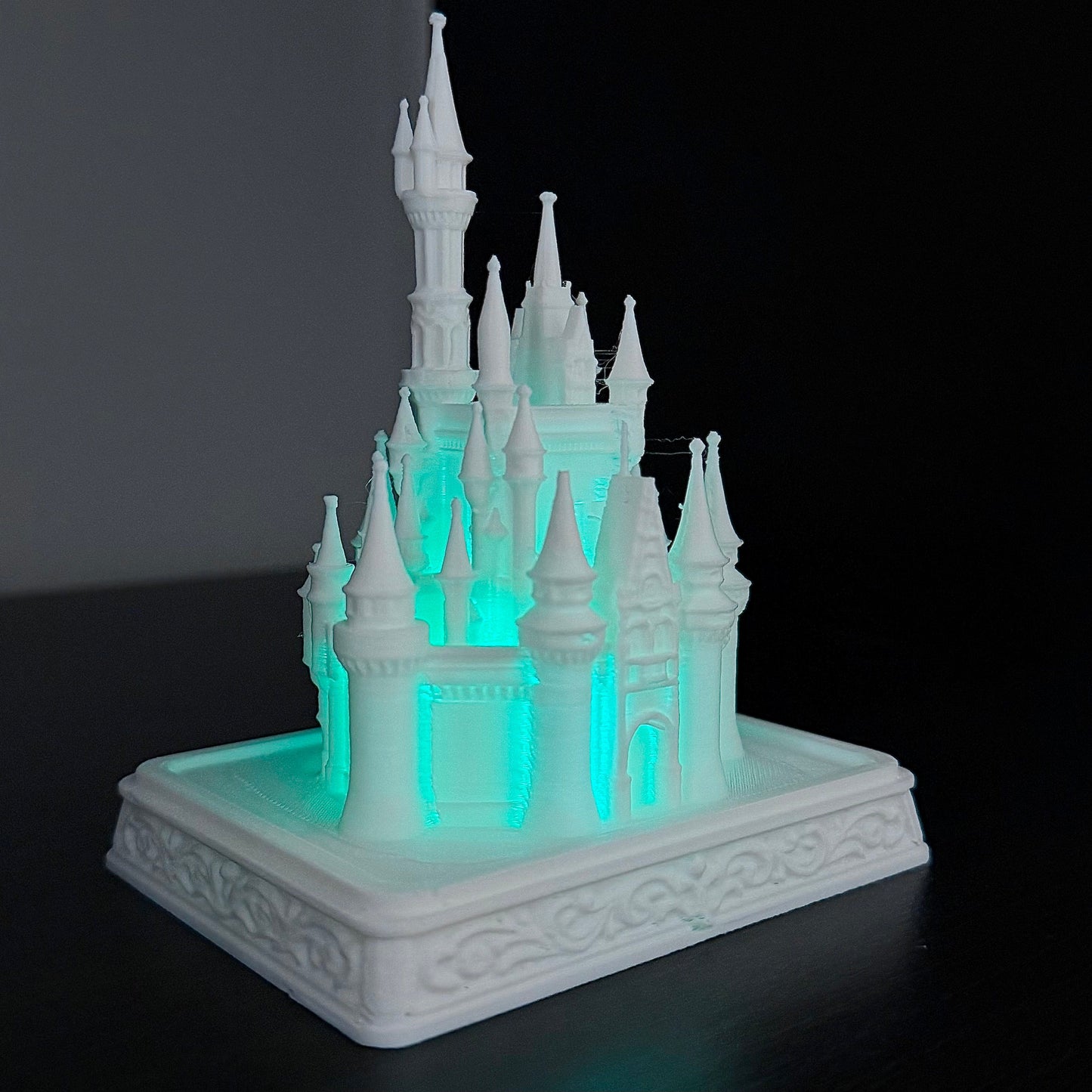Princess Castle Nightlight – PLA 3D Printed Lamp