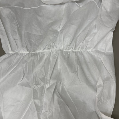 KLEENGUARD Box Of 24 A20 Coveralls Protective Clothing Zip Front Elastic XL White 49104(02) (New)