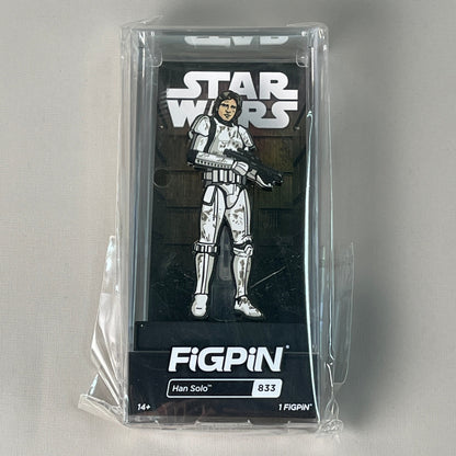 FIGPIN / DISNEY Han Solo Star Wars A New Hope Comic Con Logo Pin 833 (Locked New)