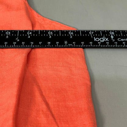 TOMMY BAHAMA Two Palms Linen Shift Short Dress Sz XS Burnt Coral TW615379 (New)