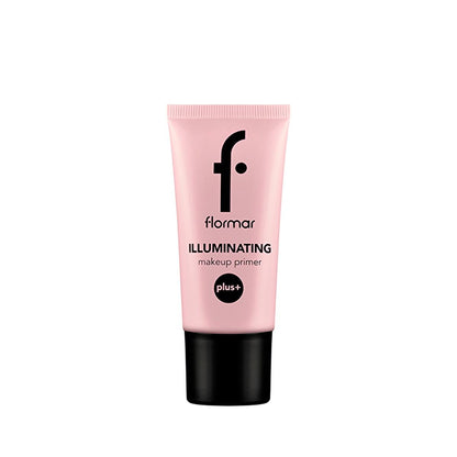 Flormar Illuminating Primer Plus - Hydrating Makeup Primer for Radiant Finish, Green Tea & Acai Extracts