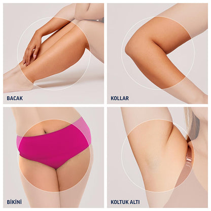 Veet Pure Wax Strips for Sensitive Skin - Hypoallergenic, Easy-Gelwax Technology for Legs & Body Hair Removal
