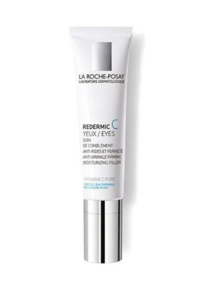 La Roche Posay Redermic C Yeux Anti-Aging Eye Cream with Vitamin C & Hyaluronic Acid - 15ml
