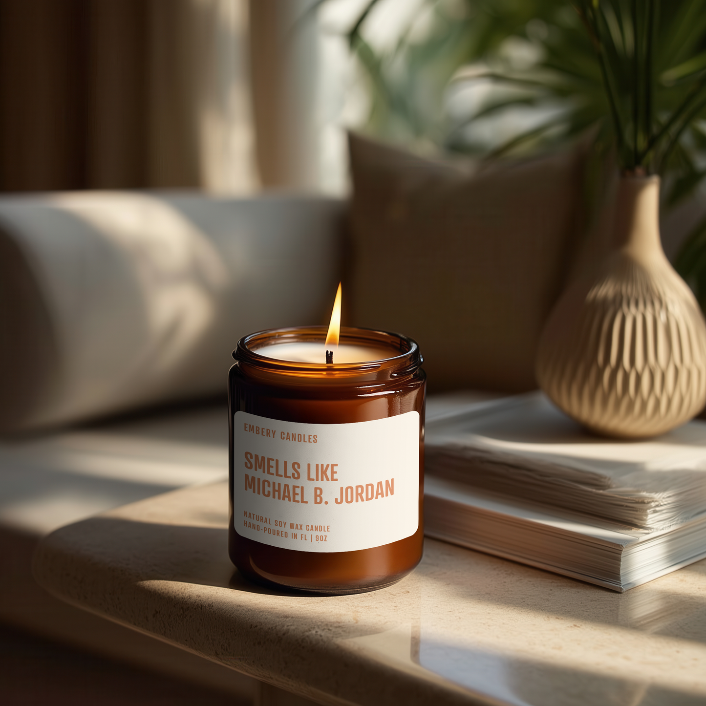 Smells Like Michael B Jordan | Soy Wax Scented Candle
