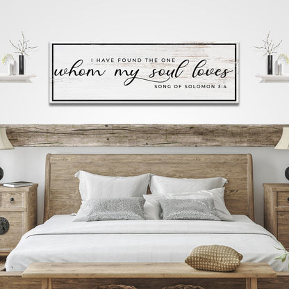 Song Of Solomon 3:4 - I Have Found The One Sign II