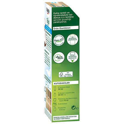 Palette Natural Permanent Hair Dye - Long-Lasting Color with Natural Ingredients