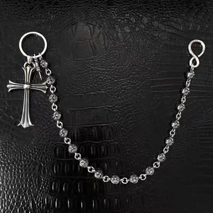 Retro chain waist trouser chain bag chain Key chain Retro dagger