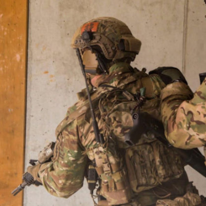 Ops-Core RF1 - w/ MBS Shroud & PowerPath ARC Rail - Protects Against AK-47