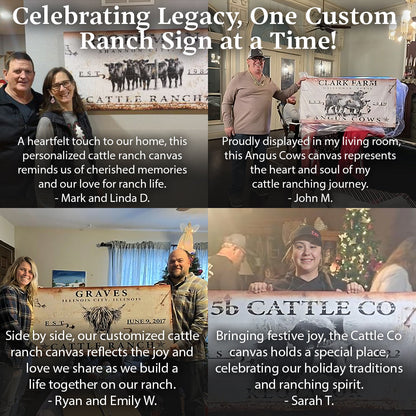 Cattle Ranch Sign