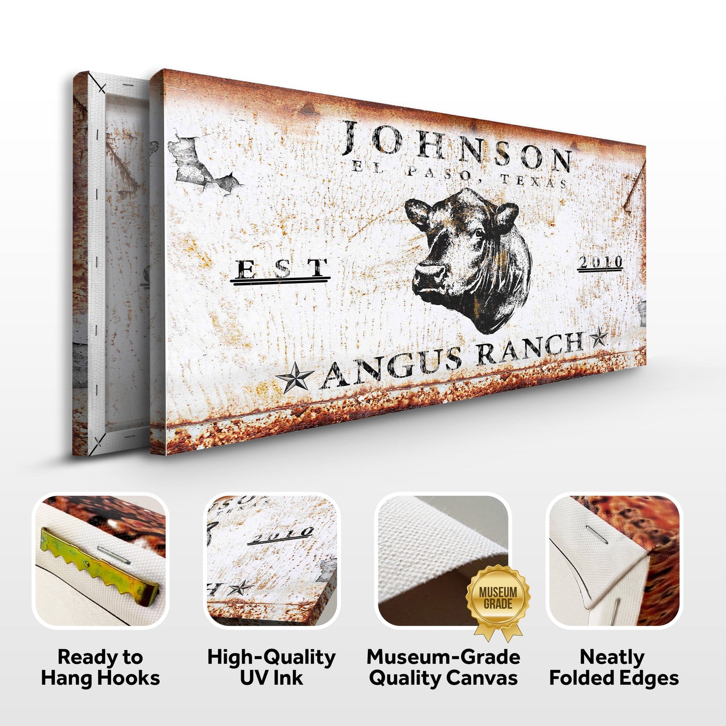 Angus Ranch Sign III