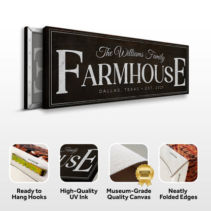 Custom Vintage Rust Farmhouse Sign III
