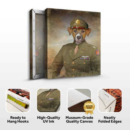 Pet Beagle Military Dog Sign