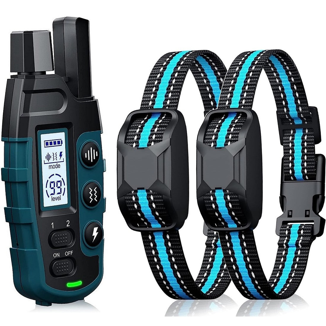 NovaPace Remote Dog Training Collar 1000m Waterproof Rechargeable