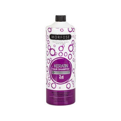 Morfose Keratin Shampoo 33oz - Strengthens and Repairs Hair | 1000 ml