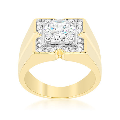 Laurie 0.2ct CZ Contemporary Trio Band Ring
