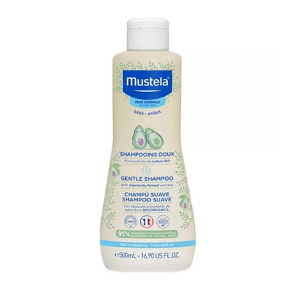 Mustela Gentle Baby Shampoo - Eye-Friendly Formula | 500 ml