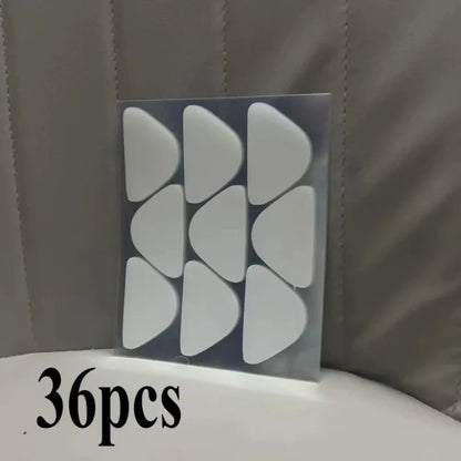 36/90PCS Invisible Nasolabial Fold Patches PE Material Forehead & Smile Patterns Transparent Skin-friendly Anti-Wrinkle Stickers
