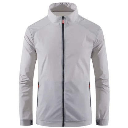 Men Sunscreen Jacket – Breathable Waterproof Sports Protection