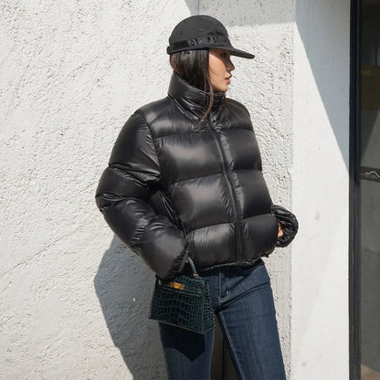 Winter Clothes Women Warm Cropped Jacket