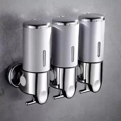 Wall-Mounted Shampoo and Soap Dispenser