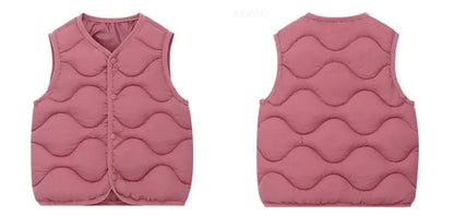 Kids Winter Vest – Warm Outdoor Padded Waistcoat