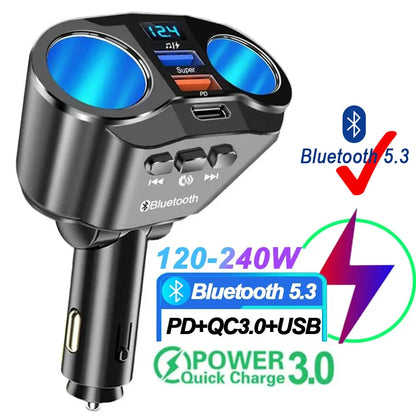 Fast Car Charger with Dual USB Ports