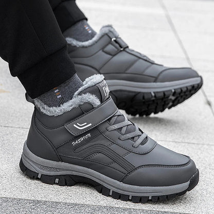 Winter Boots for Men – Waterproof Warm Outdoor Shoes