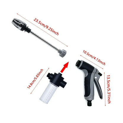 High Pressure Water Gun 100ML Foam Spray Bottle For Garden Irrigation Window Cleaning Two Models Available Portable Sprayer