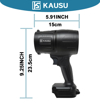 Cordless Electric Blower Jet Fan Lithium Battery Powered Handheld Dust Leafs Snow Removal Power Tool For Makita 18V Battery