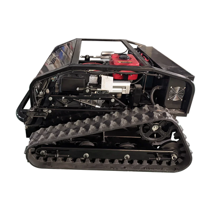 Customized remote-controlled robot lawn mower 550mm fully automatic lawn trimmer four-wheel drive